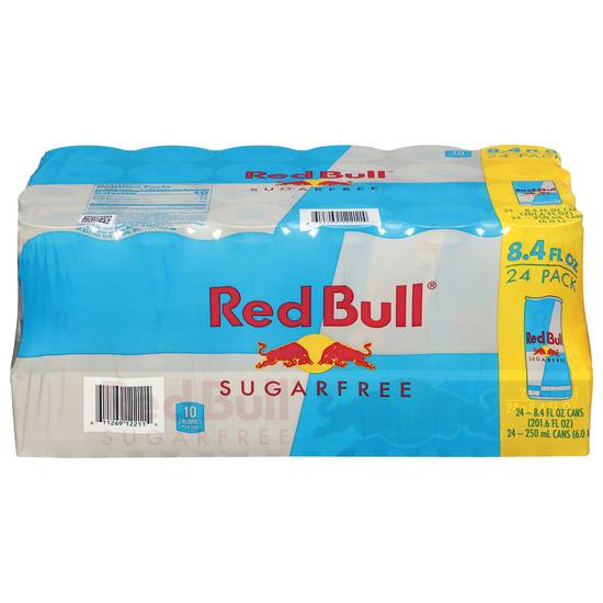 Red Bull Sugar Free Energy Drink (24 pack, 8.4 fl oz)