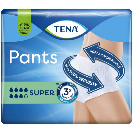 Tena Large, Incontinence Super Pants (12 pack)