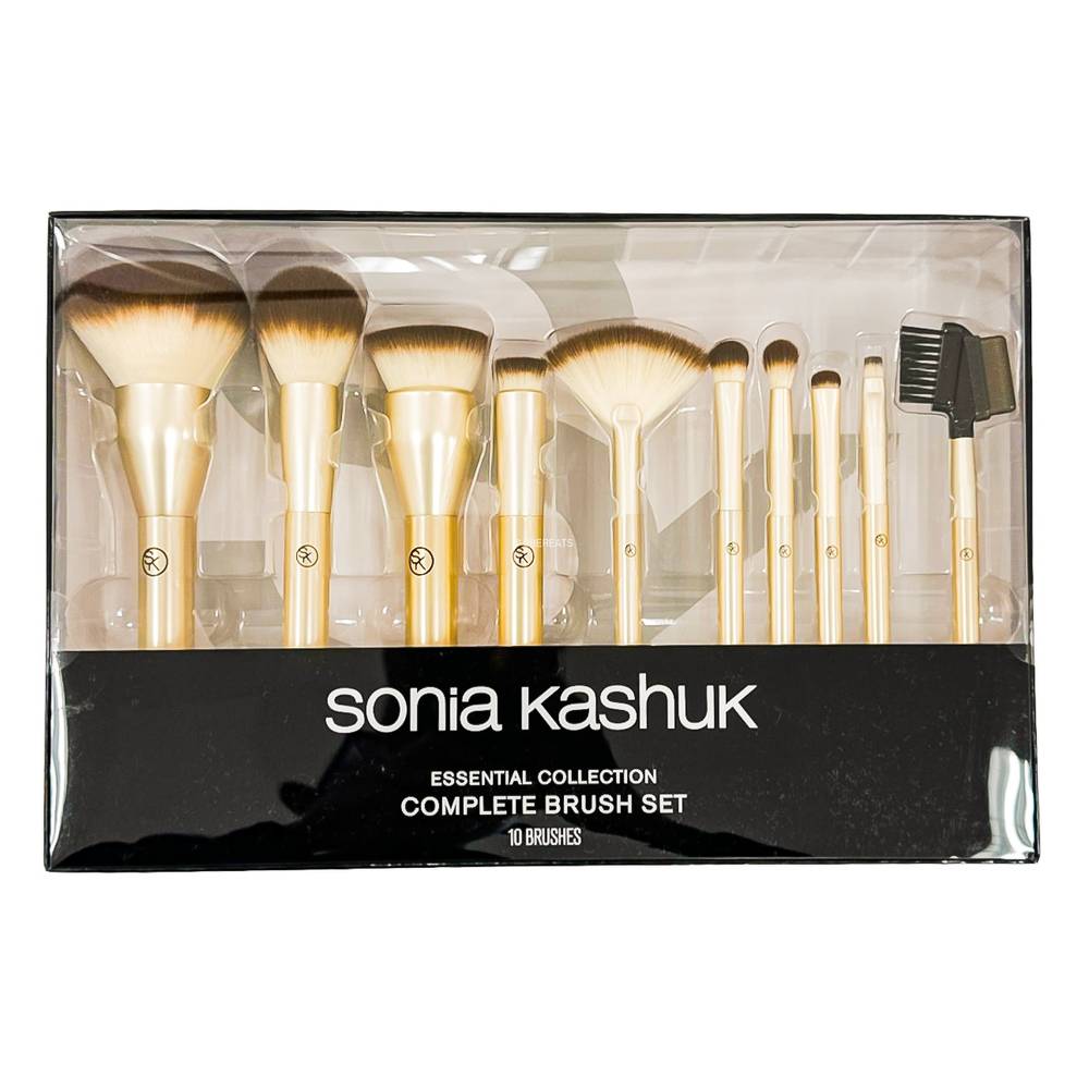 Sonia Kashuk Essential Collection Complete Makeup Brush Set (10 ct)