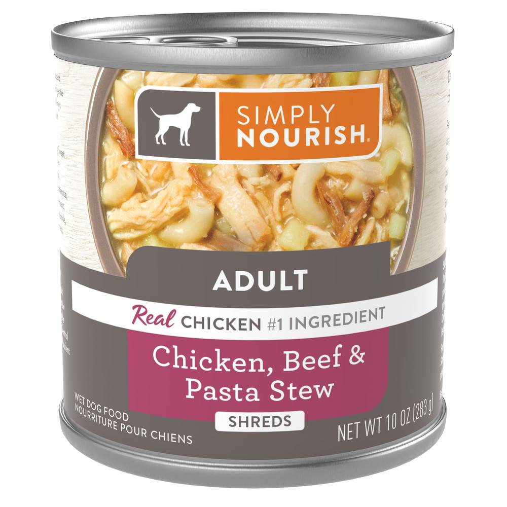 Simply Nourish Adult Wet Dog Food chicken beef pasta Delivery