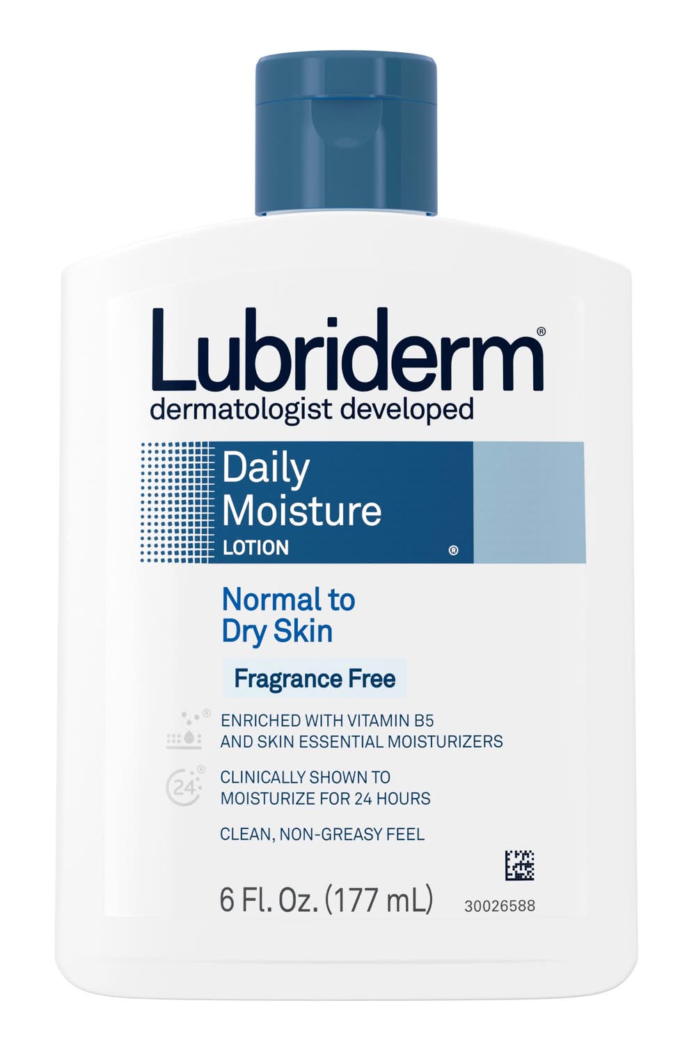Lubriderm Fragance Free Daily Moisture Lotion (6 fl oz)