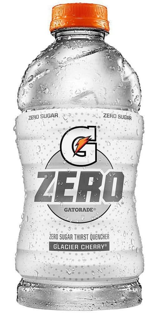 Pepsico Gatorade G Zero Sugar Glacier Cherry 28 Oz.
