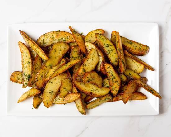 Potato Wedges with Fresh Dill and Garlic