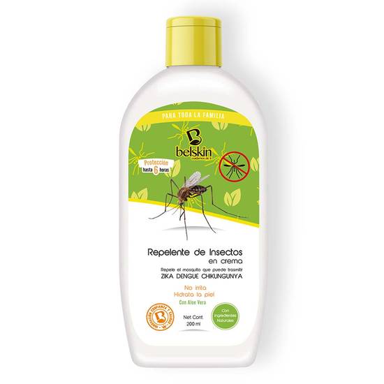 Belskin repelente insectos en crema (botella 200 ml)