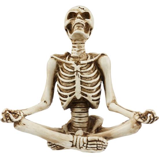 Spooky Village Yoga Skeleton