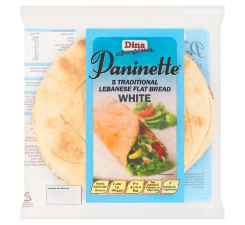 Dina Traditional Lebanese Flat Bread (5 pack)