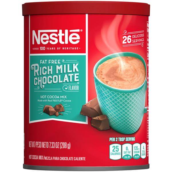 Nestle Fat Free Hot Cocoa Powder