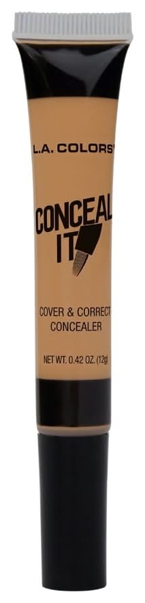 L.A. Colors Conceal It Cover & Correct Concealer, Tan (0.42 oz)