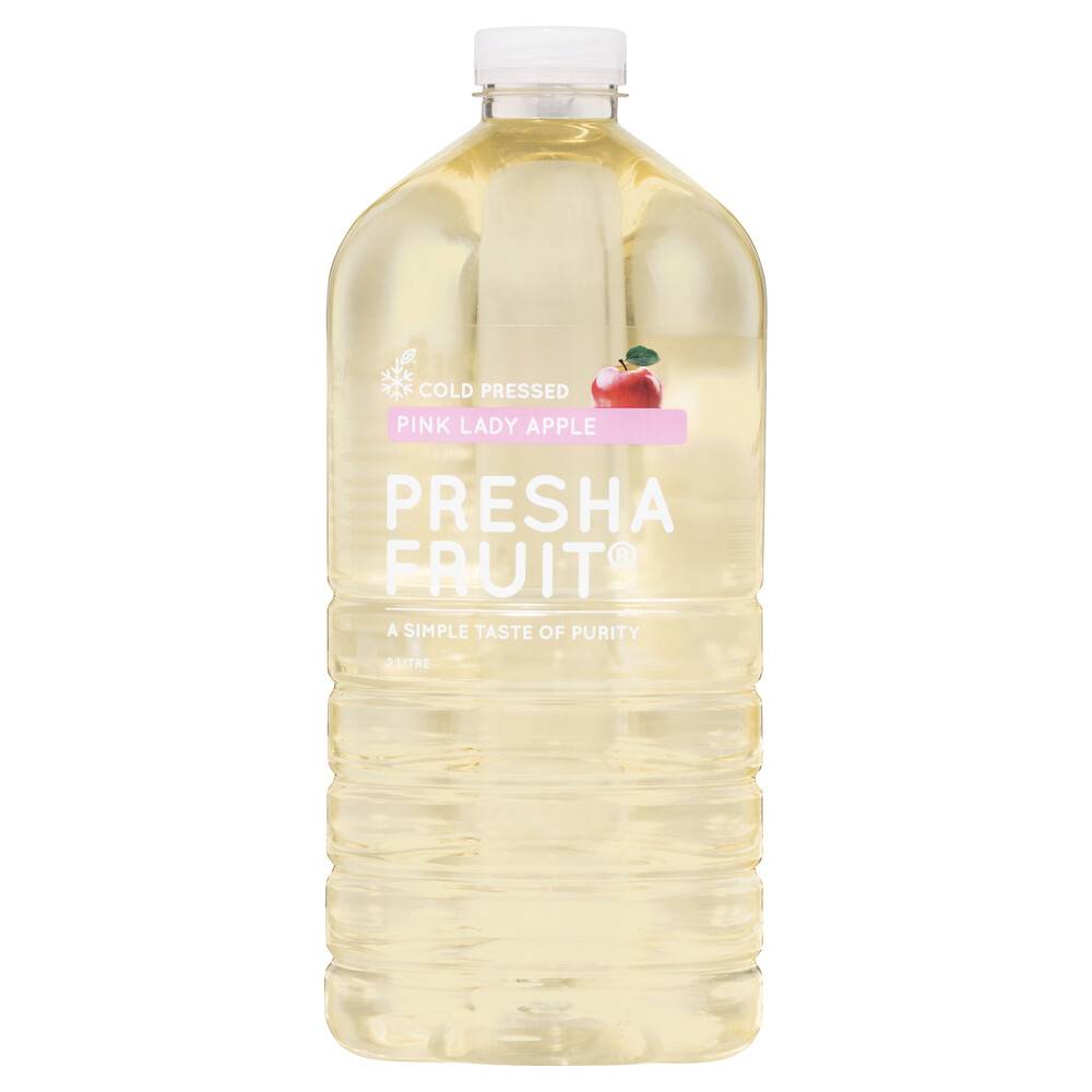 Preshafruit Cold Pressed Juice Pink Lady Apple 2 L