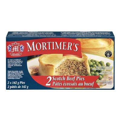 Mortimers Frozen Scotch Beef Pies (284 g)