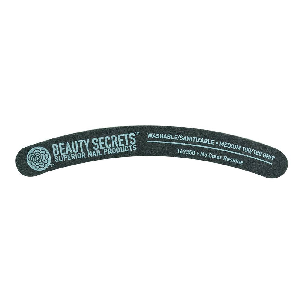 Beauty Secrets · Lima para uñas gruesa, M