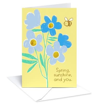 Carlton Cards Easter Card For Anyone Spring