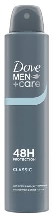 Dove Men, Classic +Care Anti Perspirant 48h Protection Deodorant Spray (200ml)