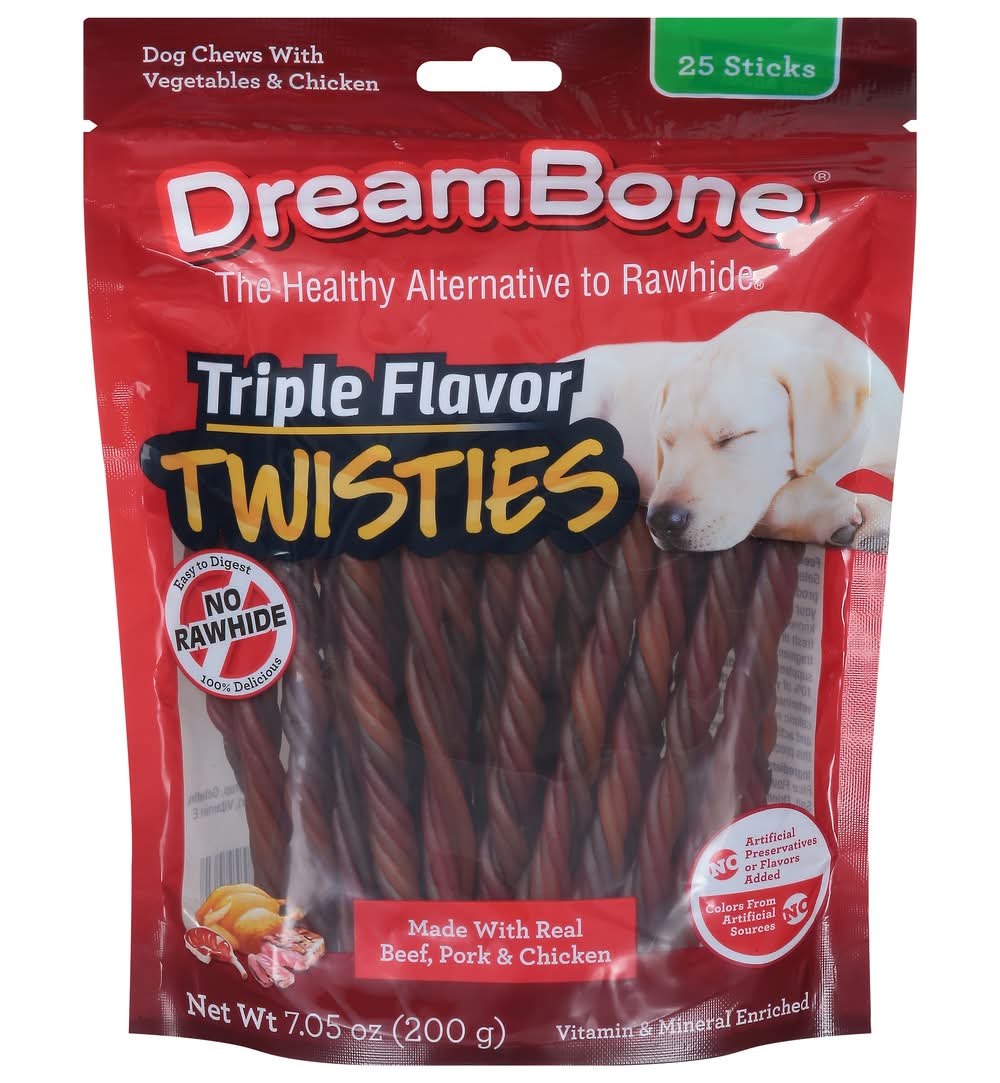 DreamBone Twisties Triple Flavor