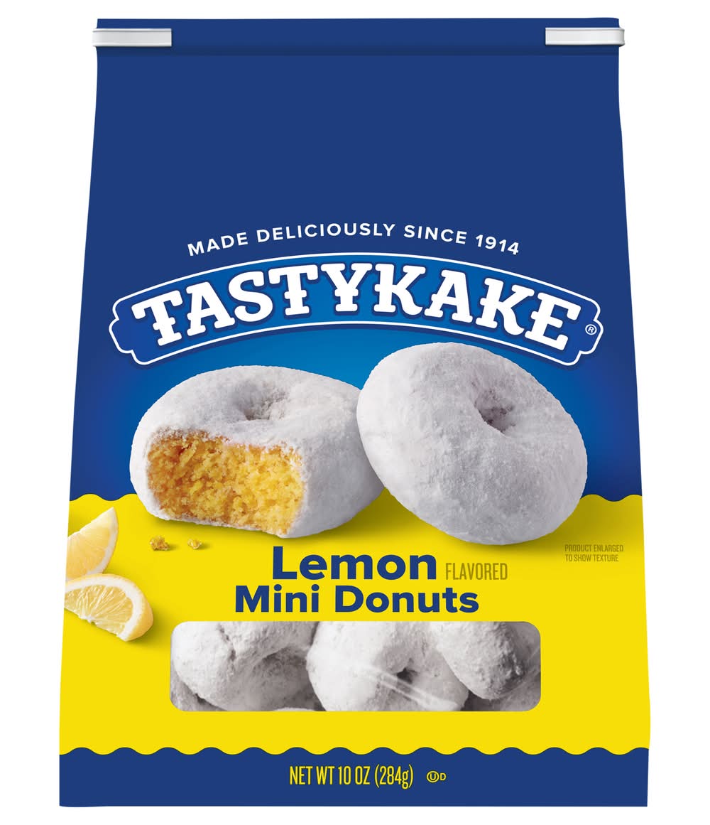 Tastykake Lemon Flavored Mini Donuts (10 oz)