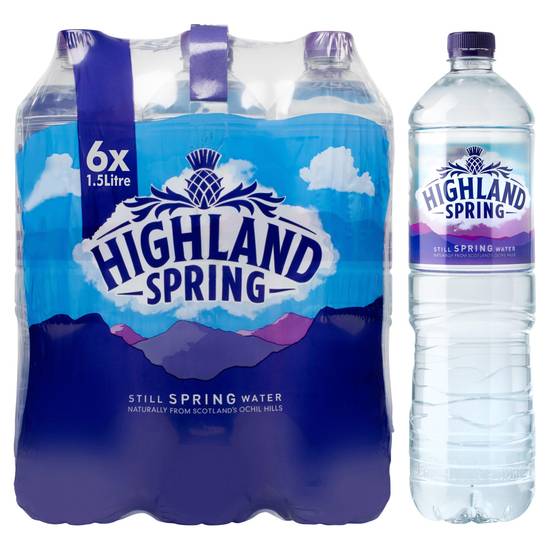 Highland Spring Still Water 6x1.5L