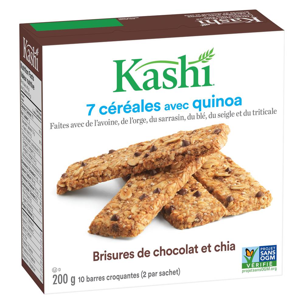 Kashi 7 Grain With Quinoa Chocolate Chip Chia Bars (200 g)