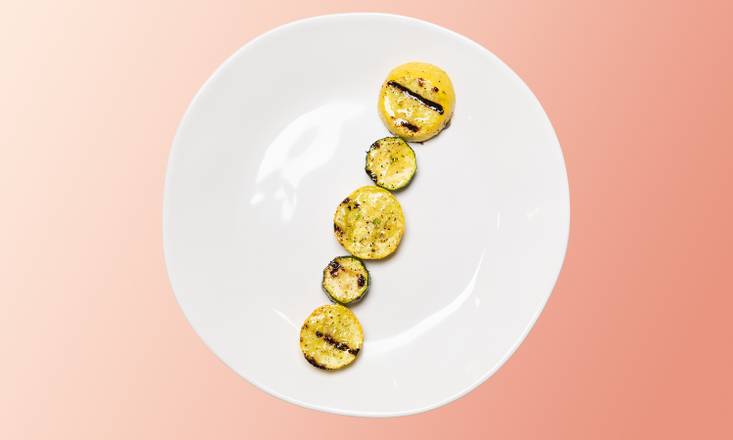 Grilled Squash Skewer*