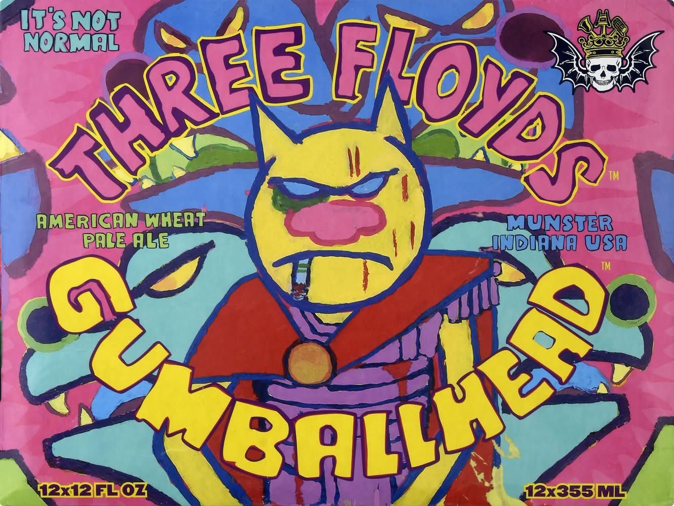 3 Floyds Gumballhead Wheat Pale Ale Beer (12 fl oz)