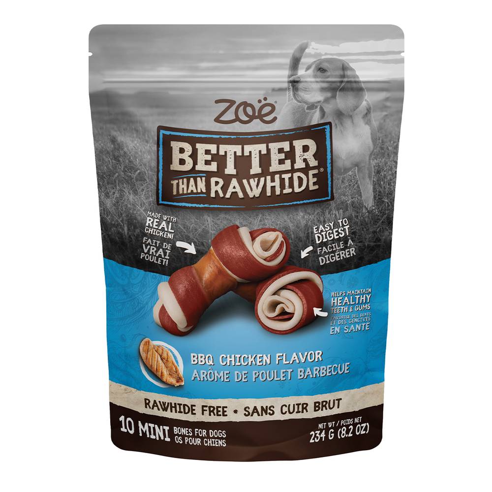 Zoë Better Than Rawhide Bbq Chicken Flavoureddog Treat (234 g)