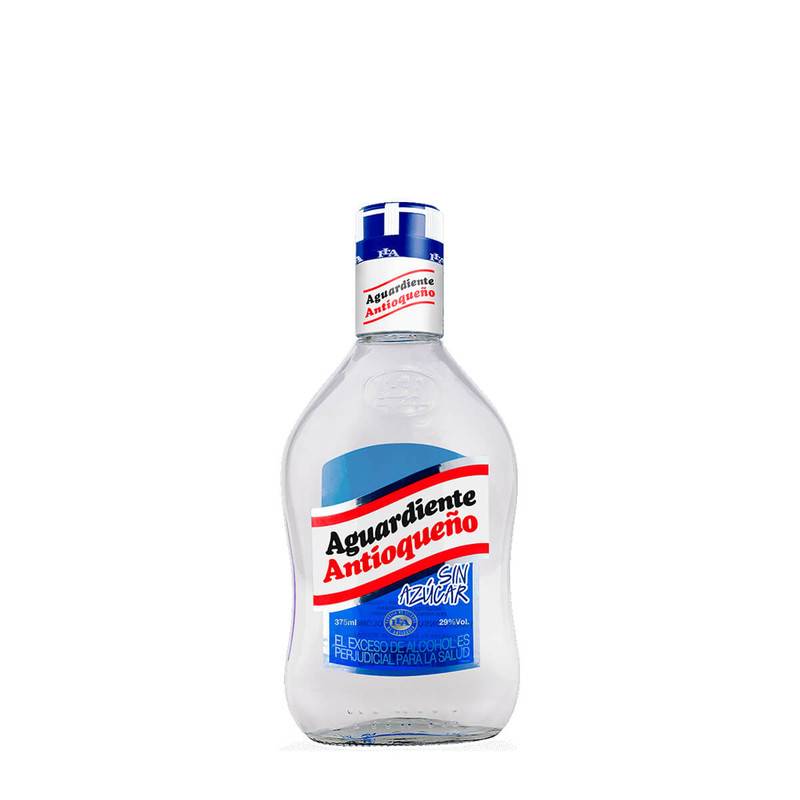 Aguardiente Antioqueño Azul - 375Ml