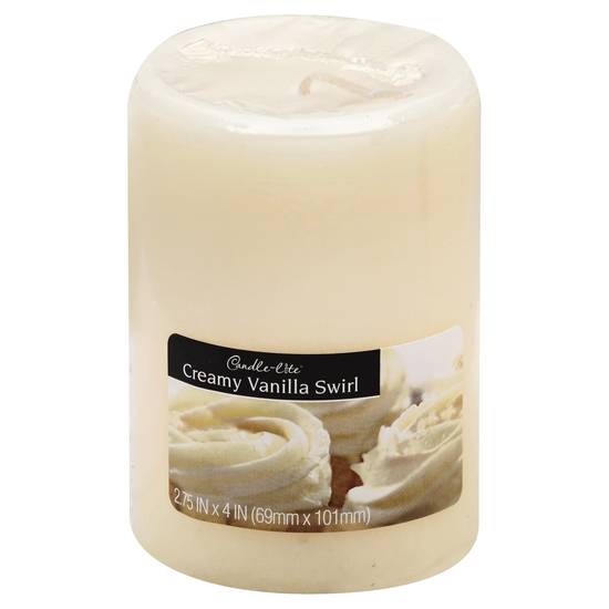 Candle-Lite Creamy Vanilla Swirl Candle (1 candle)