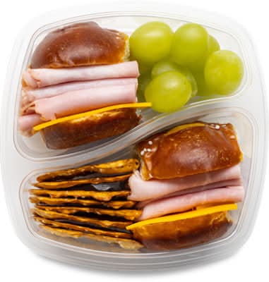 Readymeals Ham & Cheese Pretzel Slider Duo
