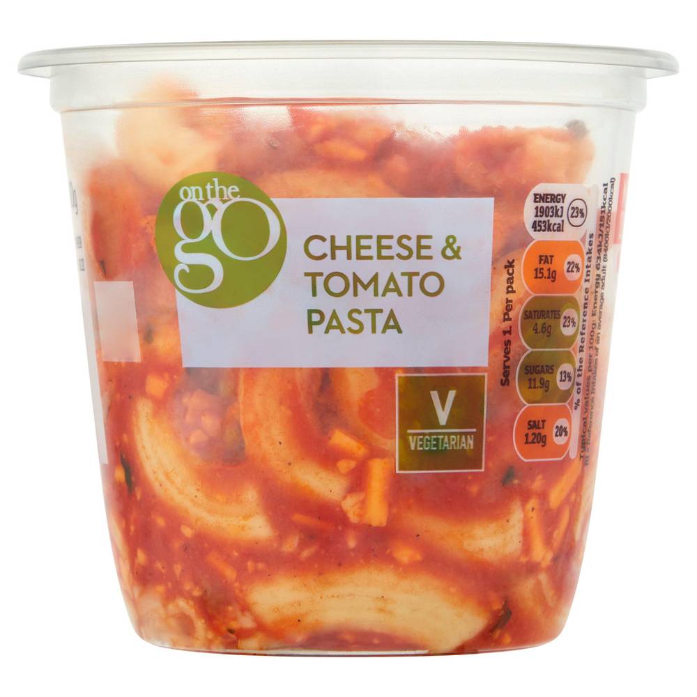 Sainsbury's Cheese & Tomato Pasta Salad Pot 300g