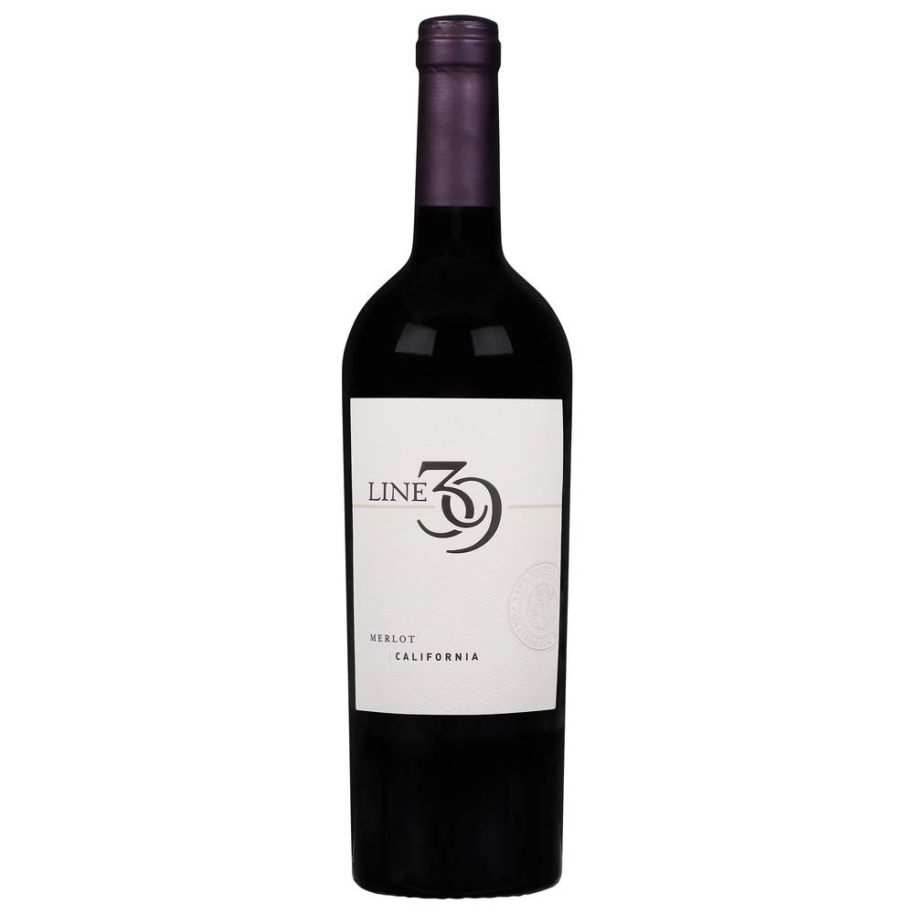 Line 39 California Merlot Red Wine 2019 (750 ml)