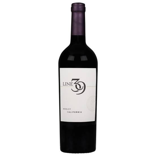 Line 39 California Merlot Wine 2019 (750 ml)