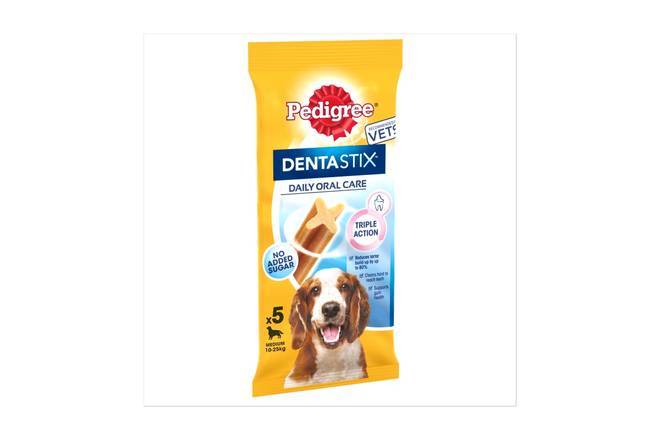 Pedigree DentaStix Daily Dental Chews Medium Dog 5 Sticks