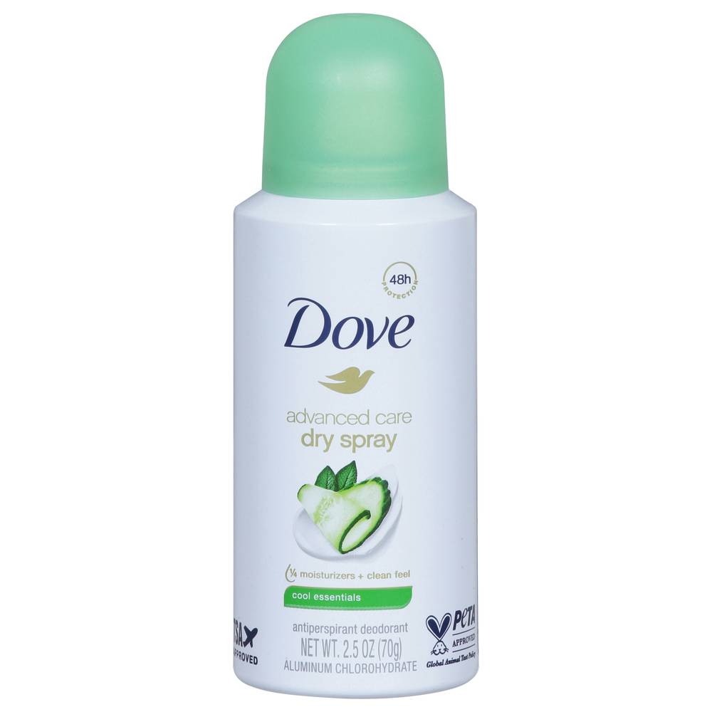 Dove Antiperspirant Deodorant Dry Spray With Pro Ceramide Technology (2.5 oz)