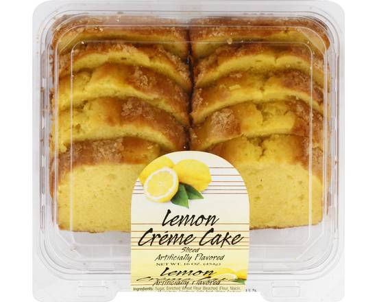 Olson's Baking Company · Sliced Lemon Creme Cake (16 oz)