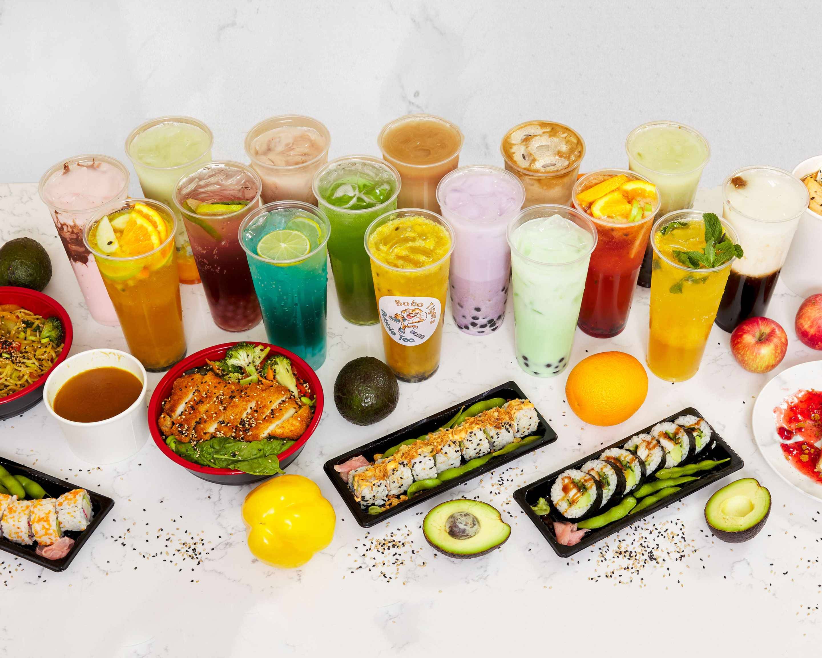 Order Boba Tigers Bubble Tea & Sushi Barkingside Menu & Prices