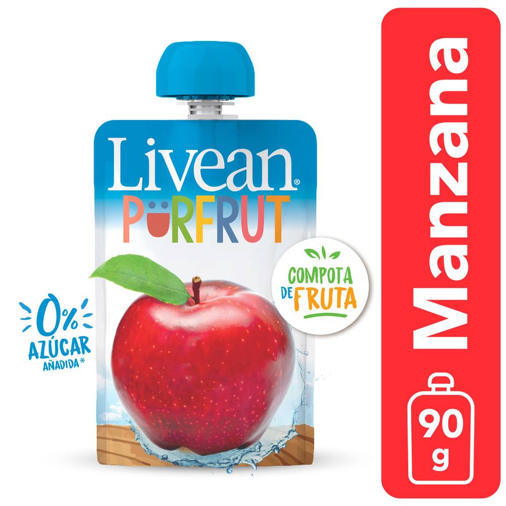 Livean · Compota - Manzana (90 g)