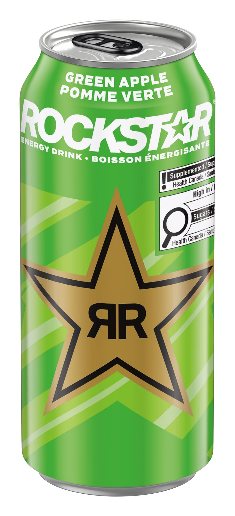 Rockstar revolt pomme verte (320 g) - revolt green apple energy drink (473 ml)