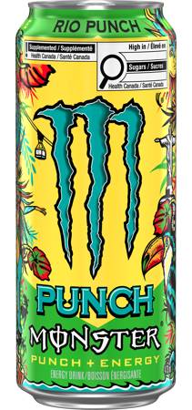 Monster Energy Energy Drink, Rio Punch (473 ml)