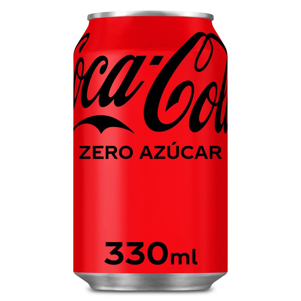 Refresco De Cola Zero Azúcar Coca-Cola Lata 33 Cl