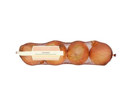 Waitrose Onions 4s