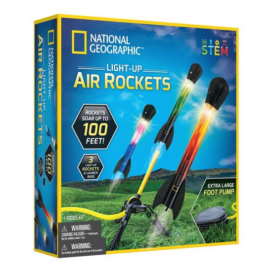 National Geographic Light Up Air Rockets Kit (1 kit)