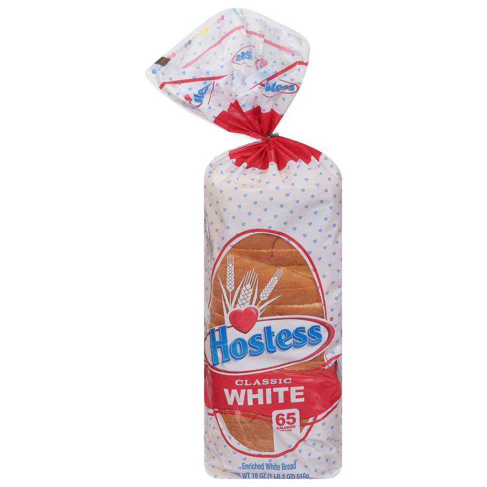 Hostess Classic White Bread Sliced (18 oz)