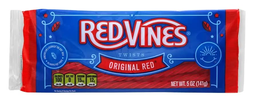 Red Vine Twists Original Red