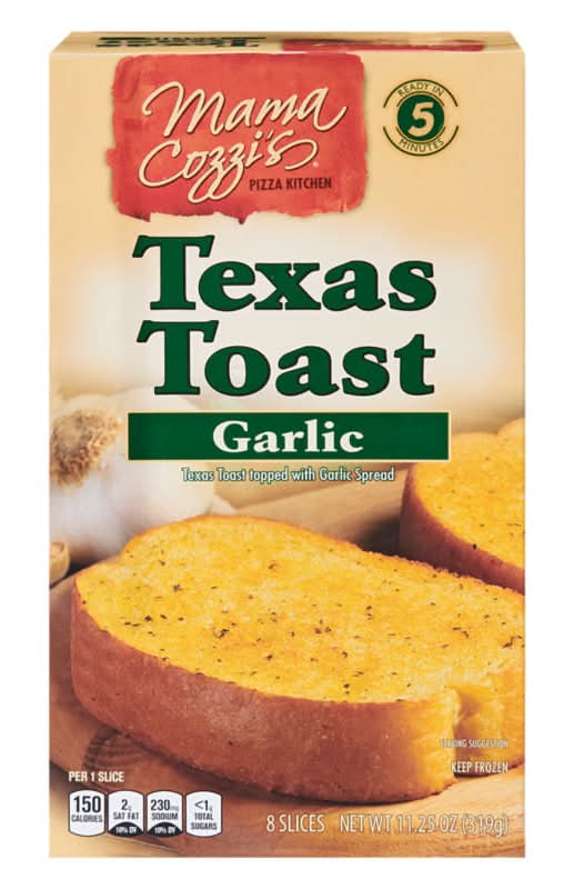 Mama Cozzi's Pizza Kitchen Garlic Texas Toast, 8 count