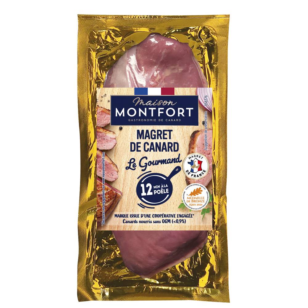 Neutre Maison Montfort - Magret de canard gras cru (350g)