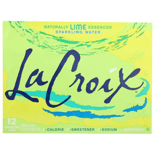 La Croix Lime Sparkling Water 8 Pack
