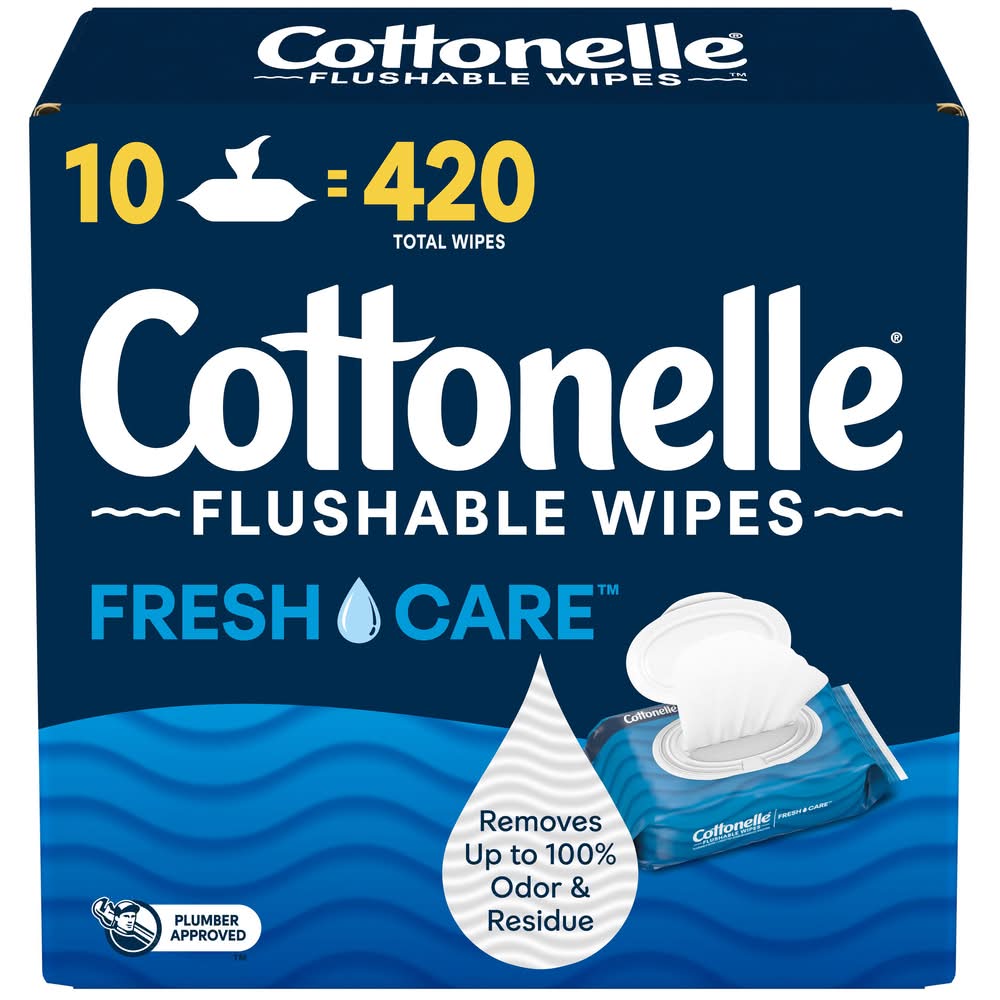 Cottonelle Fresh Care Flushable Wet Wipes