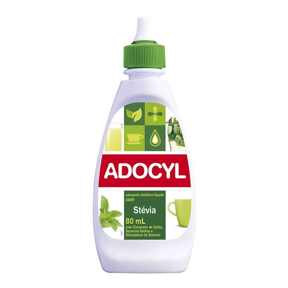 Adocyl · Adoçante líquido stevia (80 ml)