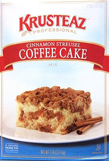 Krusteaz - Cinnamon Streusel Coffee Cake Mix - 7 lbs