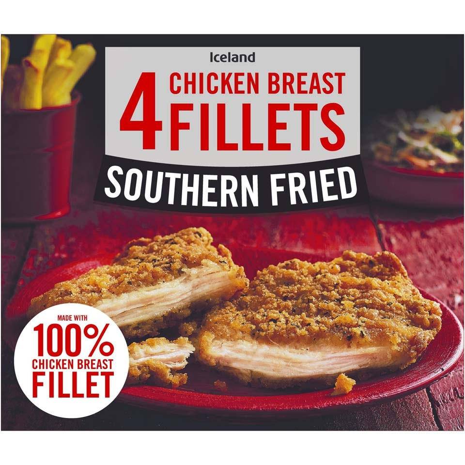 Iceland Southern Fried Chicken Breast Fillets