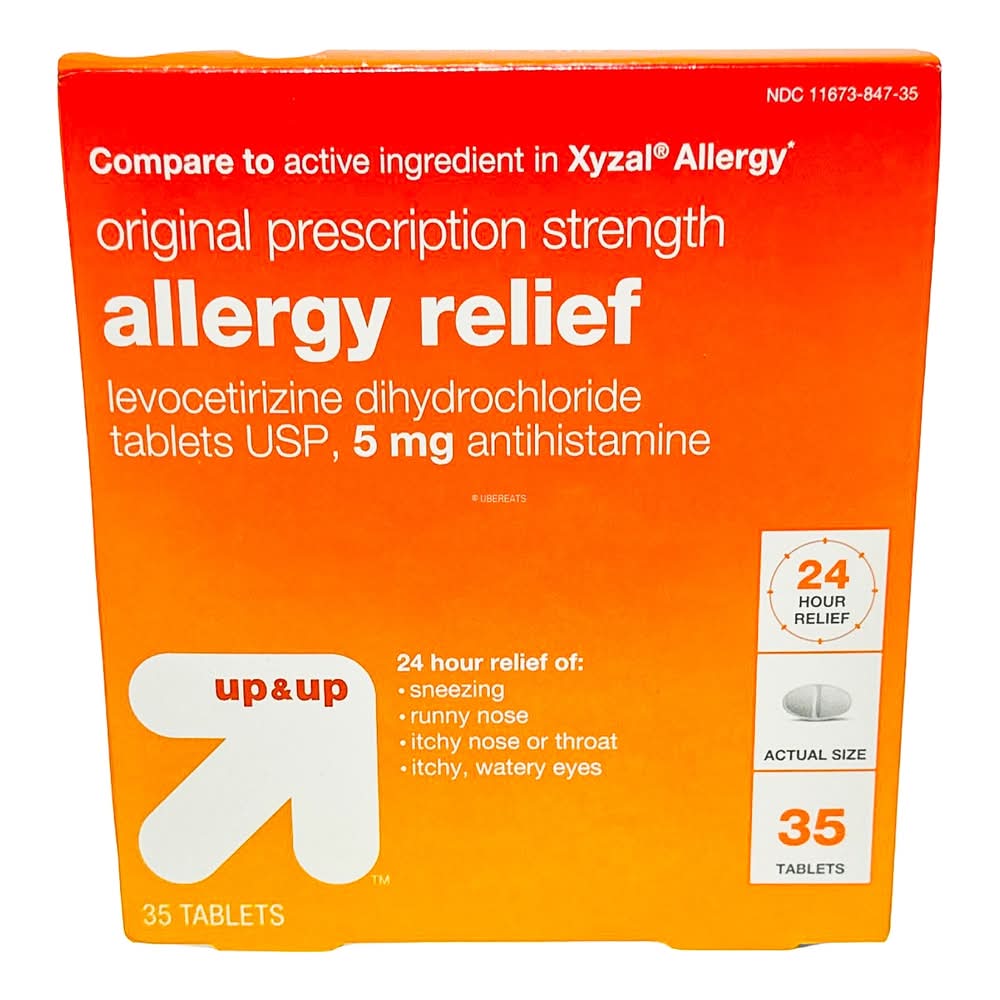 up&up Levocetirizine Allergy Relief Tablets (35 ct)